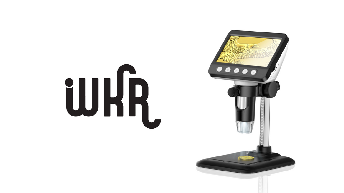 WKR367 Coin Microscope with Lights
